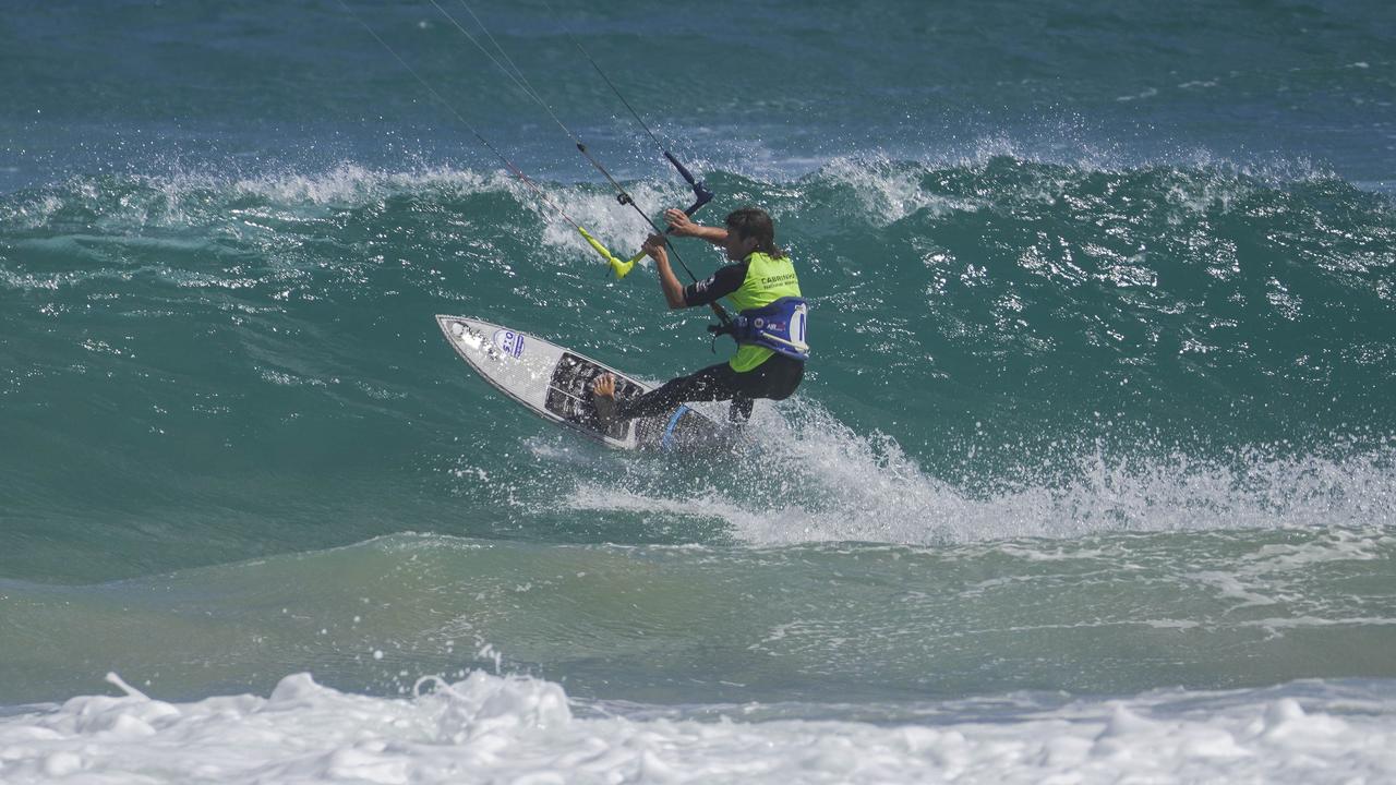 The 2021 Kiteboarding Australia Wave Nationals event was held in Torquay and Fairhaven at the weekend. Picture: Ollie Jacobs