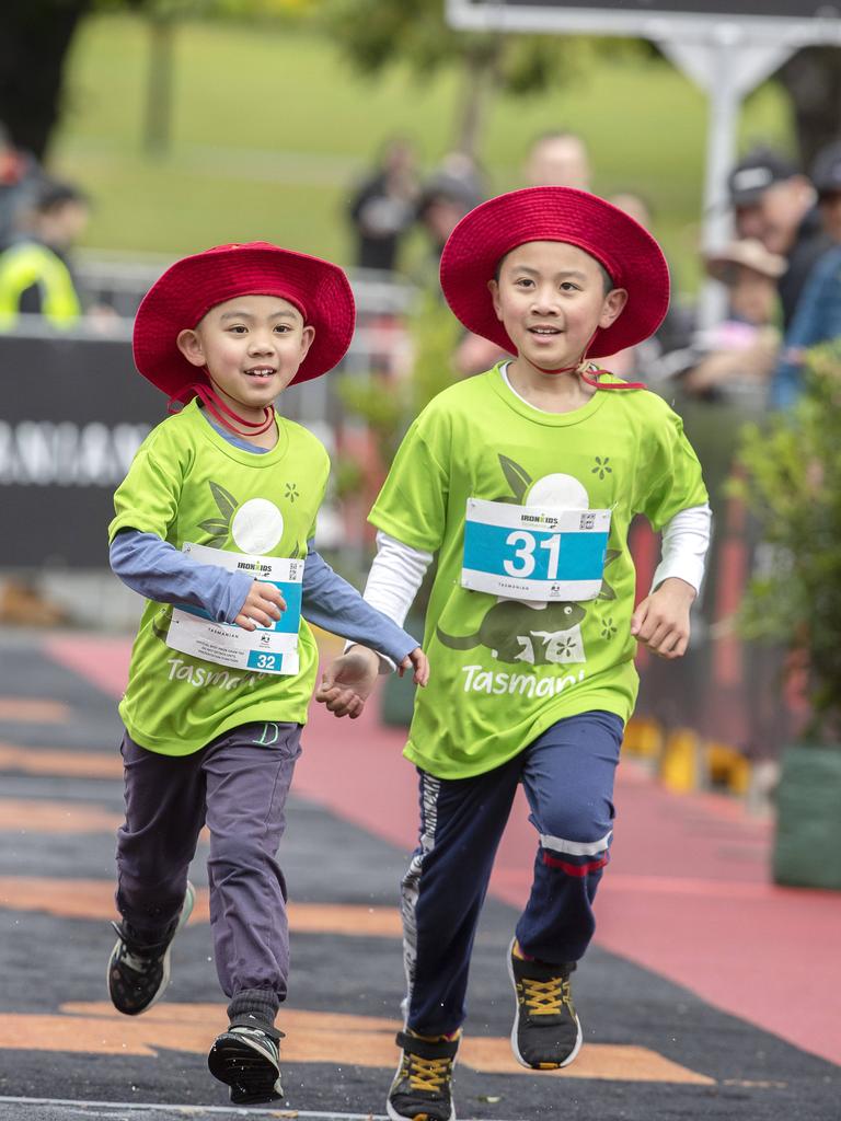 IRONKIDS race at Hobart. Picture: Chris Kidd