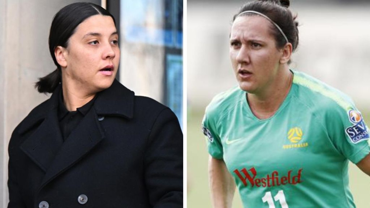 Sam Kerr and Lisa De Vanna. Photos: Getty Images/AAP