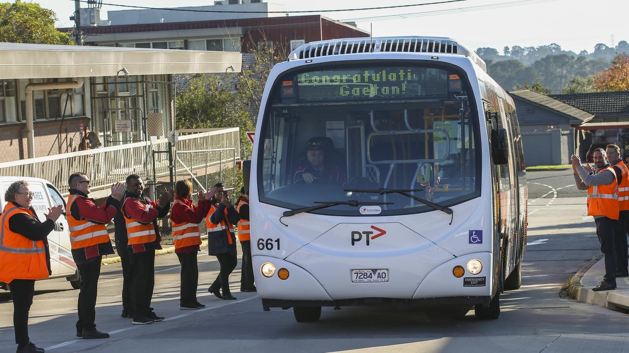 Transdev bus driver Gaetan D’Avoine celebrates 50 years in the industry ...