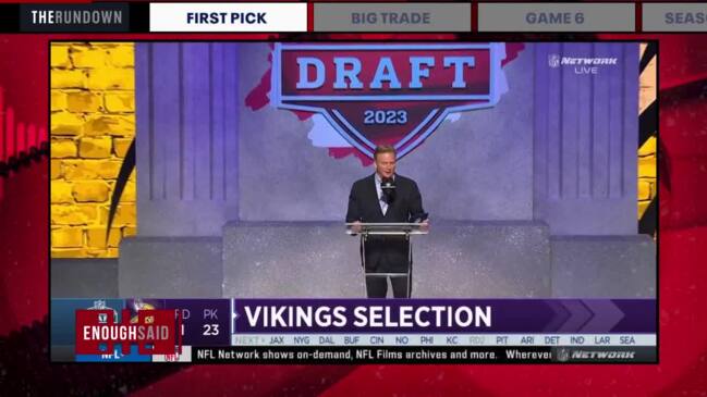 2023 Vikings NFL Draft Picks, Trades & News