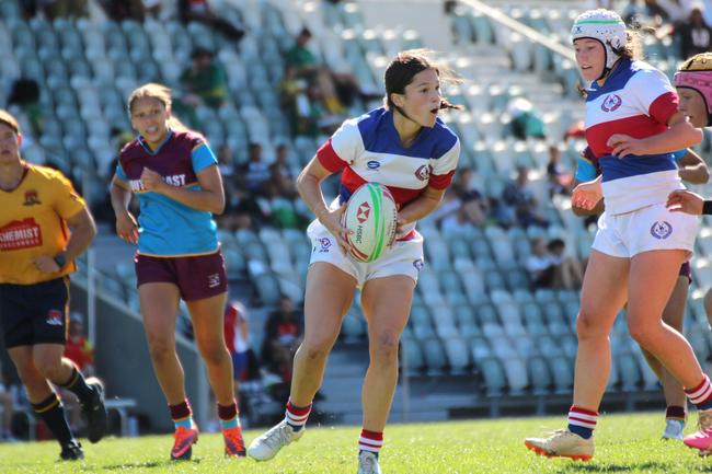 QRSS Girls 7s State Championships action at Ballymore Stadium on Sunday June 2, 2024.