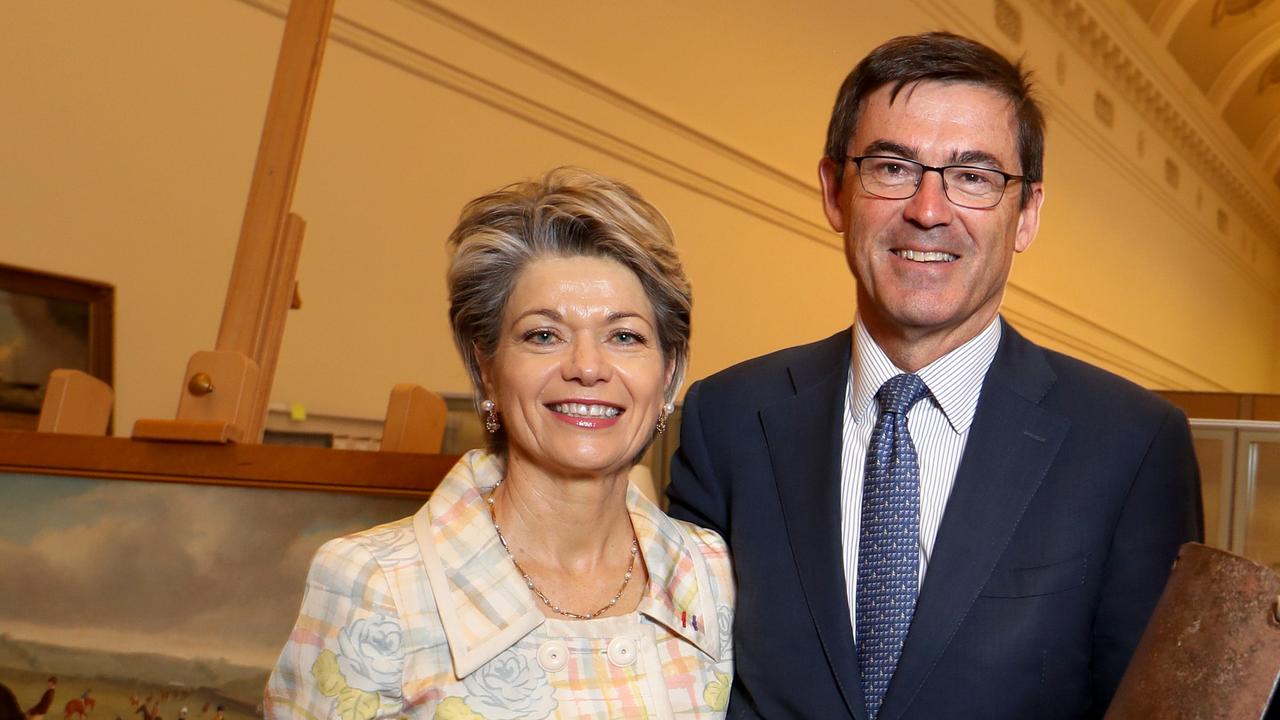 Investment banker John Wylie and his wife Myriam are taking Glen Eira City Council to court over a five-storey apartment building. Picture: David Geraghty/The Australian.