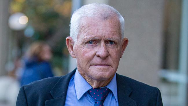 Ray Butlin gave evidence about a conversation he had with his wife. Picture: NCA NewsWire/Christian Gilles.