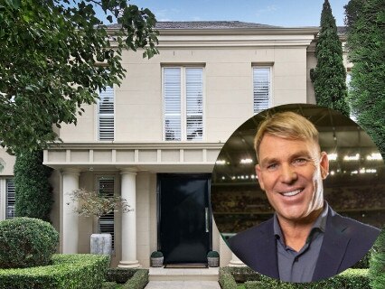 Shane Warne art - for Herald Sun realestate