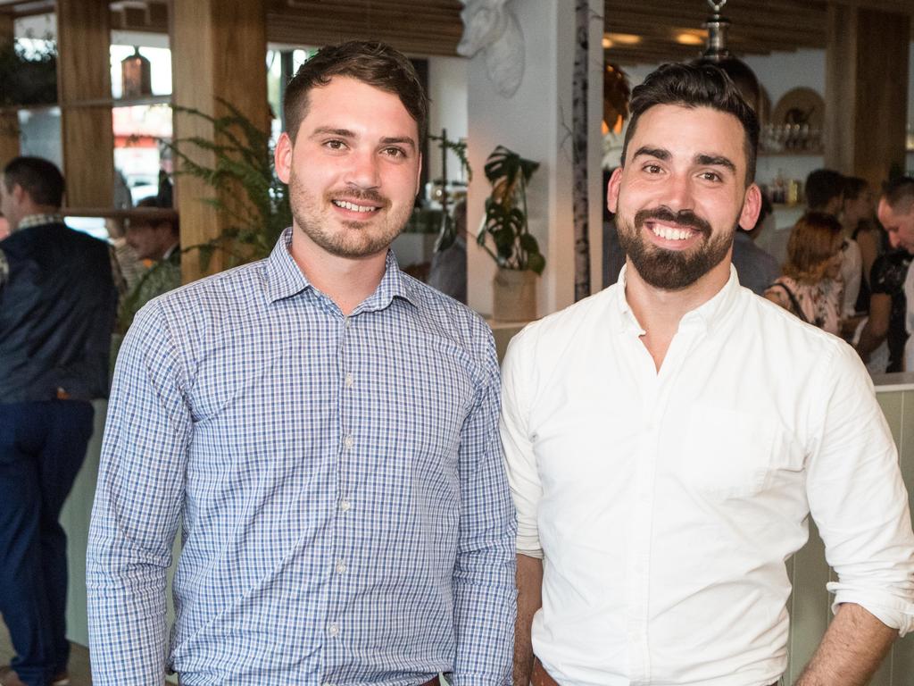 Lukas Vanzati and Mattis Vanzati at the launch of new casual, tapas-style restaurant New Nordic in Prospect.