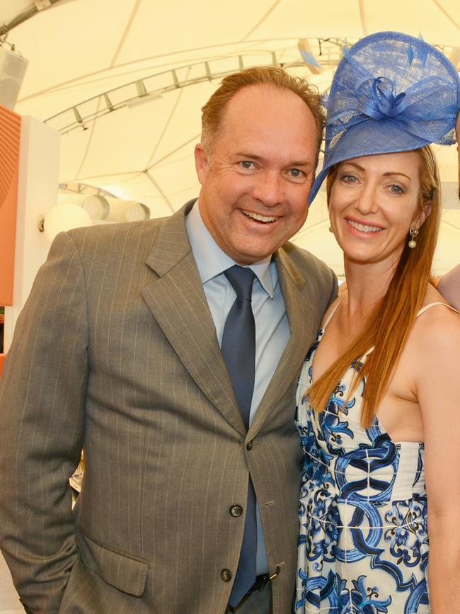 Jeff and Pat Worboys in The Dome VIP at Magic Millions.