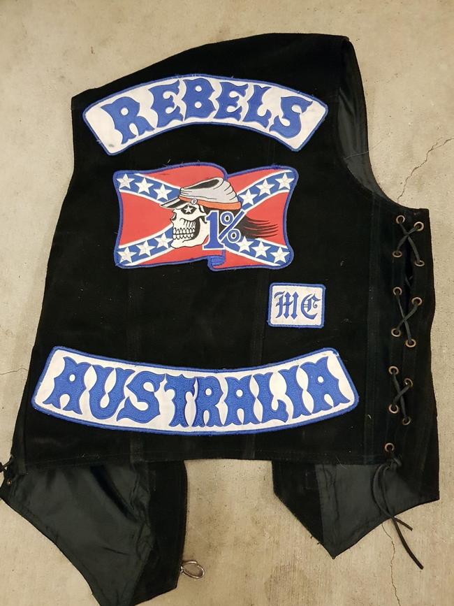 Rebels bikies were arrested during a statewide blitz. Photo: QPS