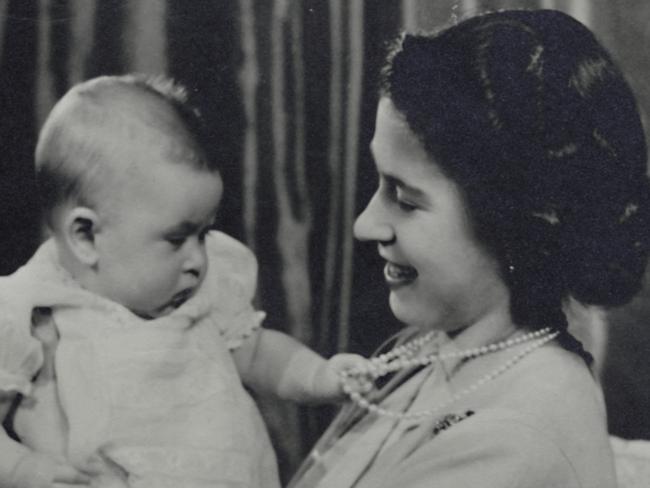 H.R.H. Princess Elizabeth and Prince Charles', 1948. The future Queen Elizabeth II and her firstborn, Charles Prince of Wales. [Raphael Tuck & Sons Ltd., London, 1948]. Artist Stirling Henry Nahum. (Photo by The Print Collector/Getty Images)