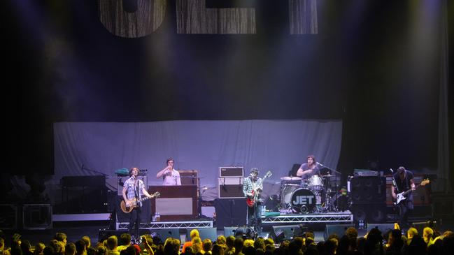 Powderfinger play the Cairns Convention Centre in 2010. Audio visual technical manager Mark Kelso rated it as the biggest concert the facility has staged.