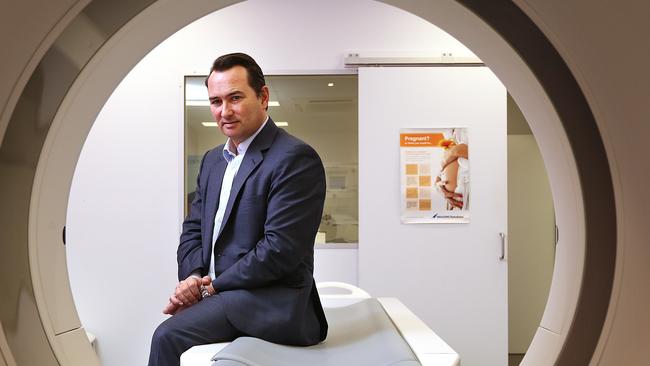 Radiology is seen as a solid performer, and is more lucrative if the service providers are co-located with hospitals. Picture: Lyndon Mechielsen/The Australian