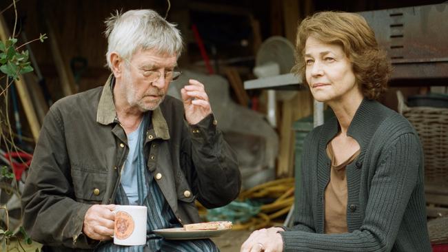 Tom Courtenay and Charlotte Rampling in 45 Years.