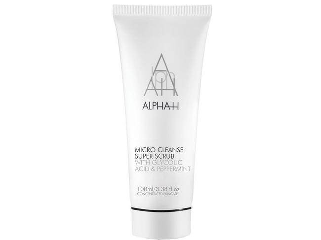 Alpha-H Micro Cleanse Super Scrub.