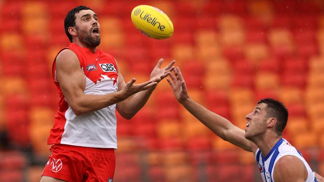 Former Saint Paddy McCartin has made an instant impression at Sydney. Photo: Phil Hillyard