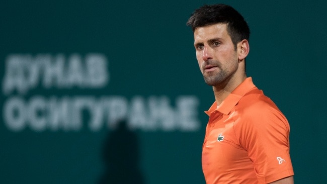 World No.1 Novak Djokovic warned tennis should not mix with politics as the results "is not good". Picture: Nikola Krstic/MB Media/Getty Images