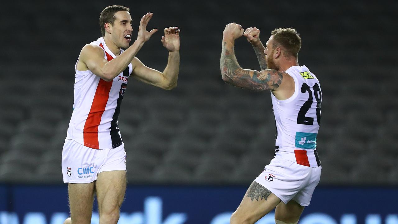 Max King and Tim Membrey could be back together again. Picture: Robert Cianflone/Getty Images