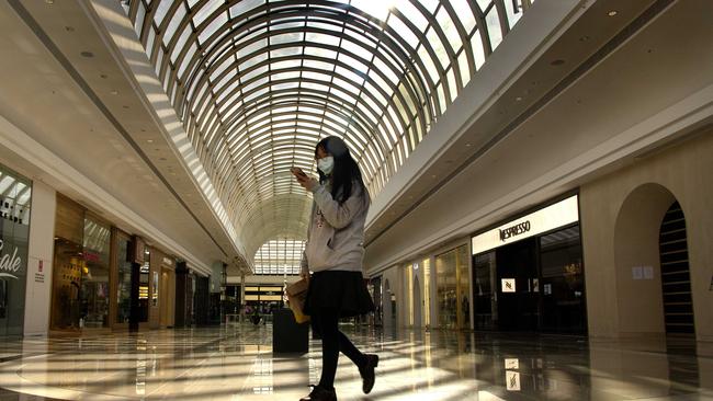 A number of stores at Chadstone shopping centre have been identified as high risk virus locations. Picture: David Geraghty