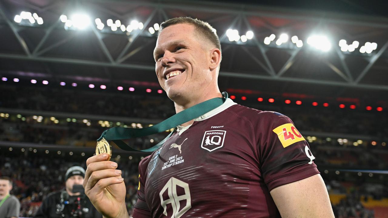 Lindsay Collins deserves a standing ovation for his man-of-the-match effort in Origin II. Picture: Getty Images.