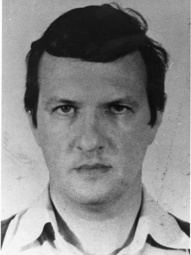 Police mugshot of convicted murder Bevan Spencer von Einem in 1983.