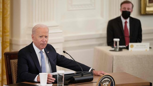 President Joe Biden also announced new “quad fellowships” for students from each of the four countries to advanced degrees in science and technology in the US. Picture: AFP