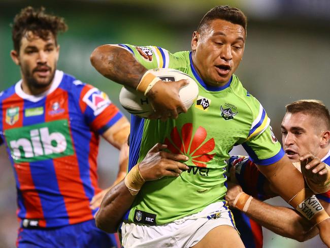 Josh Papalii could benefit big time from a switch to the middle. Picture: Getty Images