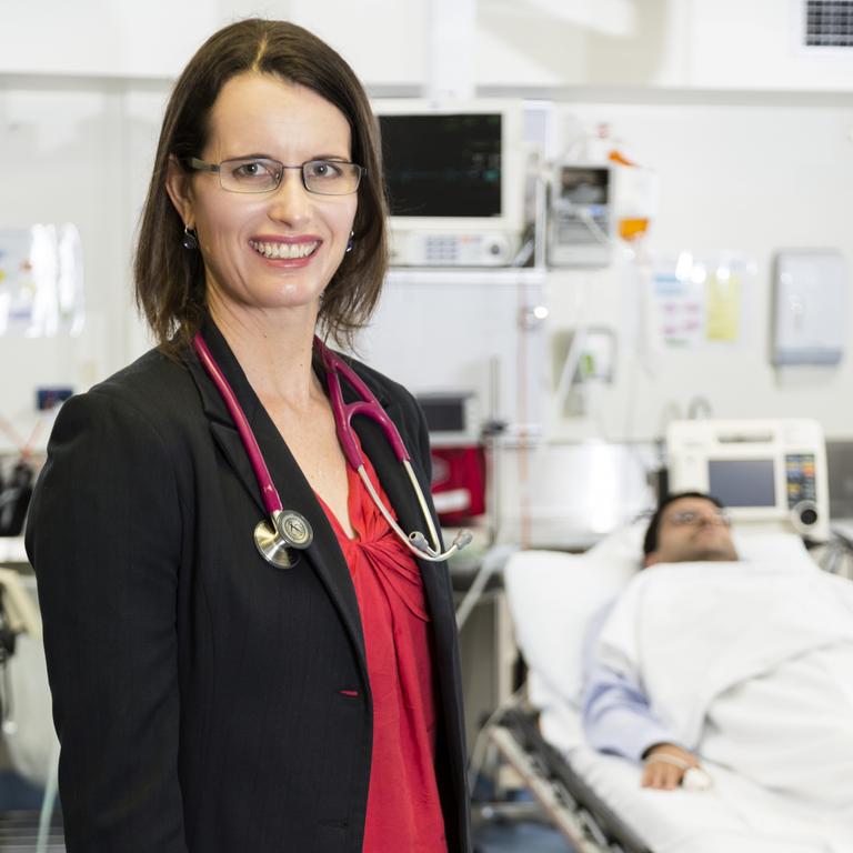 Australian College for Emergency Medicine spokeswoman Dr Kim Hansen. Picture: Ray Cash