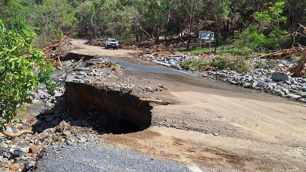 One of multiple problems the TMR is dealing with on the Captain Cook Highway between Port Douglas and Cairns. Picture: TMR