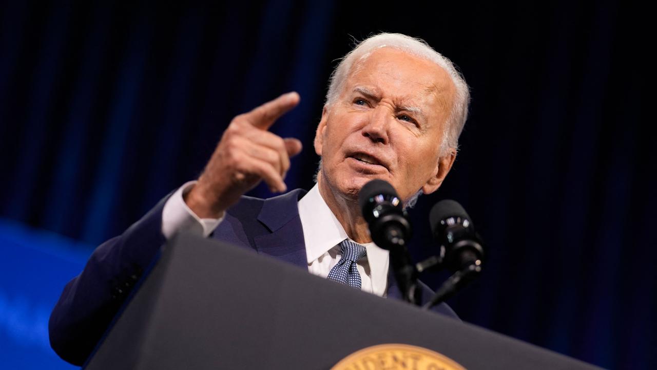 US President Joe Biden says his age isn’t affecting his ability to “get things done”. Picture: Kent Nishimura / AFP