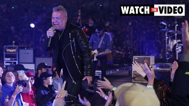 Jimmy Barnes rocks NRL Grand Final pre-game entertainment