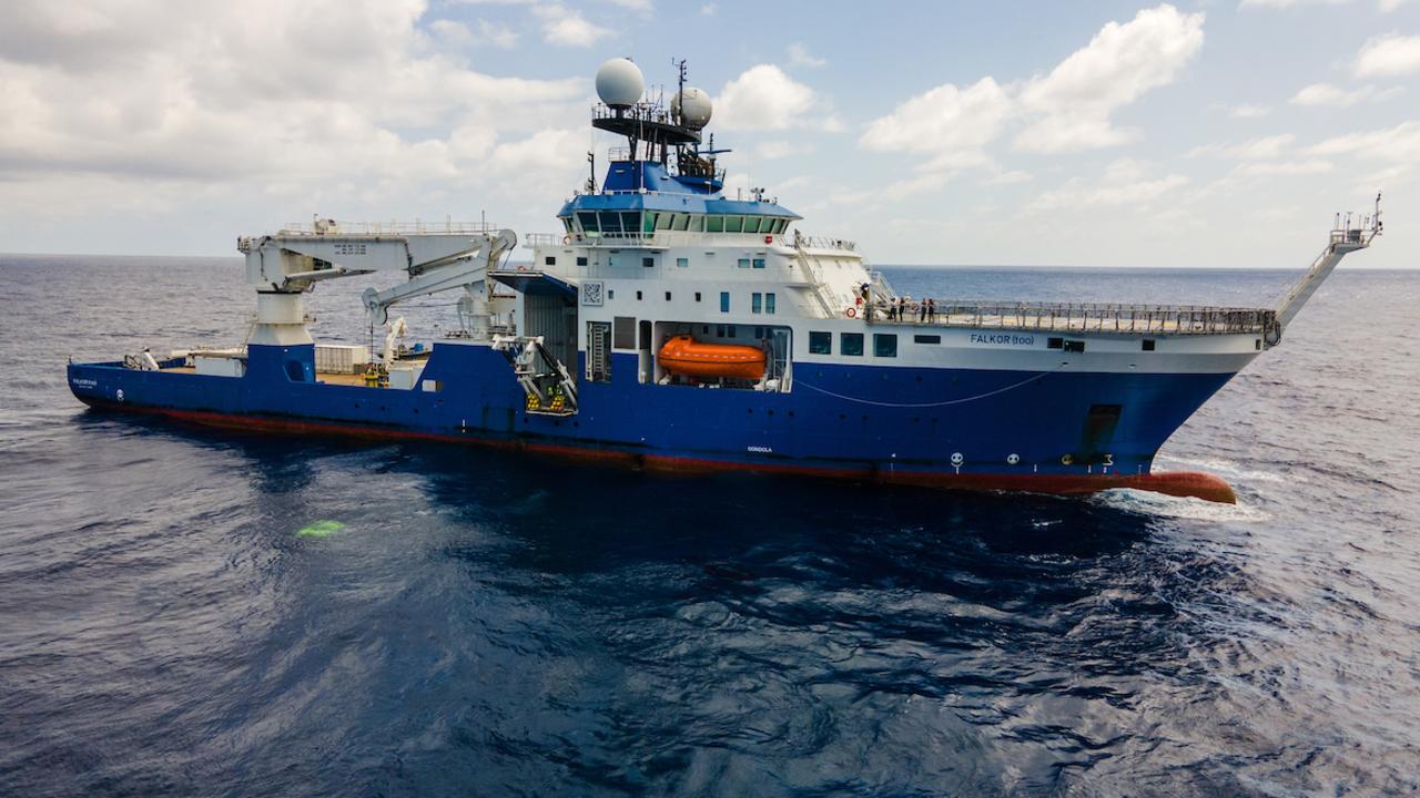 Research vessel Falkor (too). Picture: Schmidt Ocean Institute