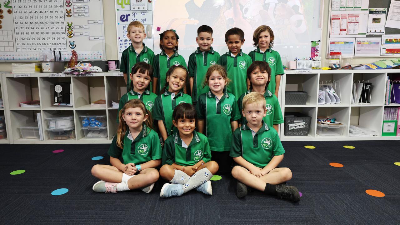 My First Year 2025 – Kuranda District State College Prep Class P1S. Picture: Brendan Radke