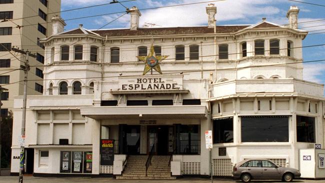 St Kilda’s Esplanade Hotel was one of the last bastions of bohemia in postcode 3182. Picture: Ben Swinnerton