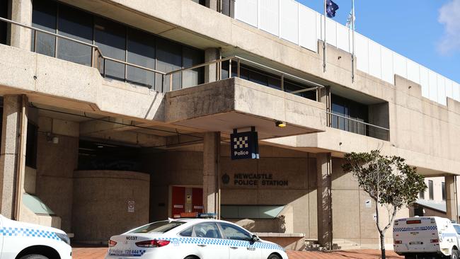 The Cooks Hill man was taken to Newcastle police station and charged with ten offences relating to the alleged sexual grooming of four young females.