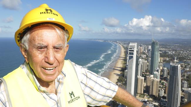 Harry Triguboff is Australia’s second richest person. His property group, Meriton, holds $1.7bn of franking credits. Picture: Supplied