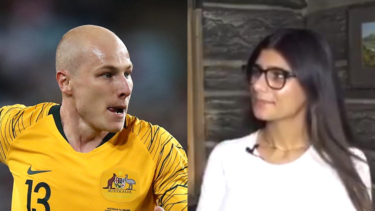 Adult film star Mia Khalifa names Socceroos star Aaron Mooy in her top three footballers of all-time
