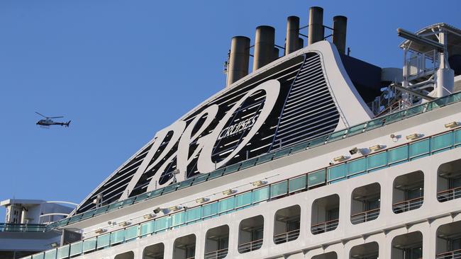 The ship was operated by P&amp;O, part of Carnival Australia. Picture: NCA Newswire / Gaye Gerard