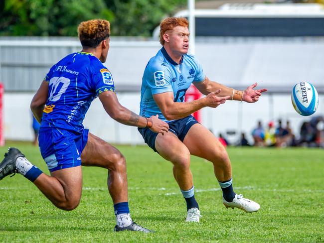 Tane Edmed hasn’t started for the Waratahs since their round three clash with Fijian Drua. Picture: Getty Images