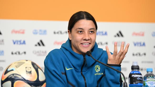 Sam Kerr is one of the highest paid Australian athletes. (Photo by Justin Setterfield/Getty Images)