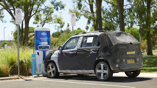 Hyundai Inster EV hot weather testing. Photo: Supplied