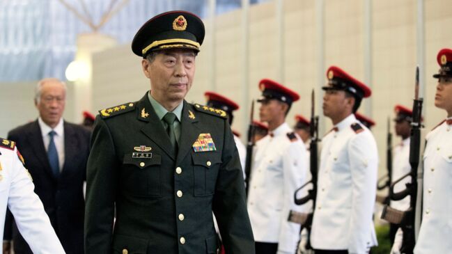 China’s Defense Minister Being Removed From Post, U.S. Officials Say ...