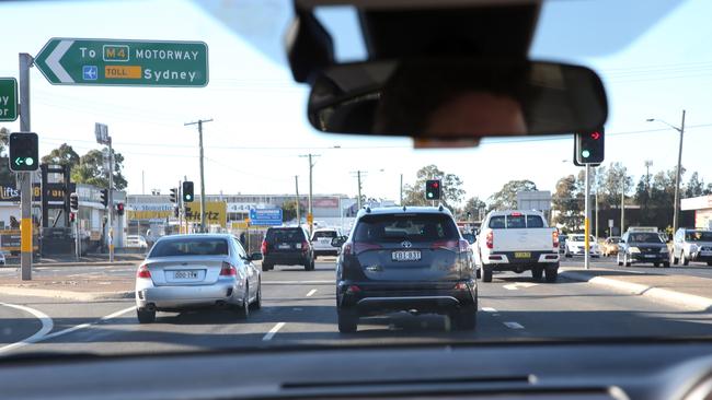 NSW Labor will announce NSW drivers have paid $14bn in tolls in the past decade.. Picture: David Swift.