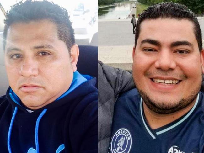 Miguel Luna and Maynor Yassir Suazo are missing after the bridge collapse. Picture: Facebook