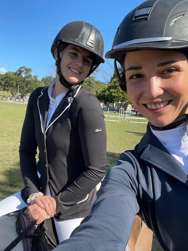 Danielle Borody said she and Kirsty Batson connected through their love of horses.