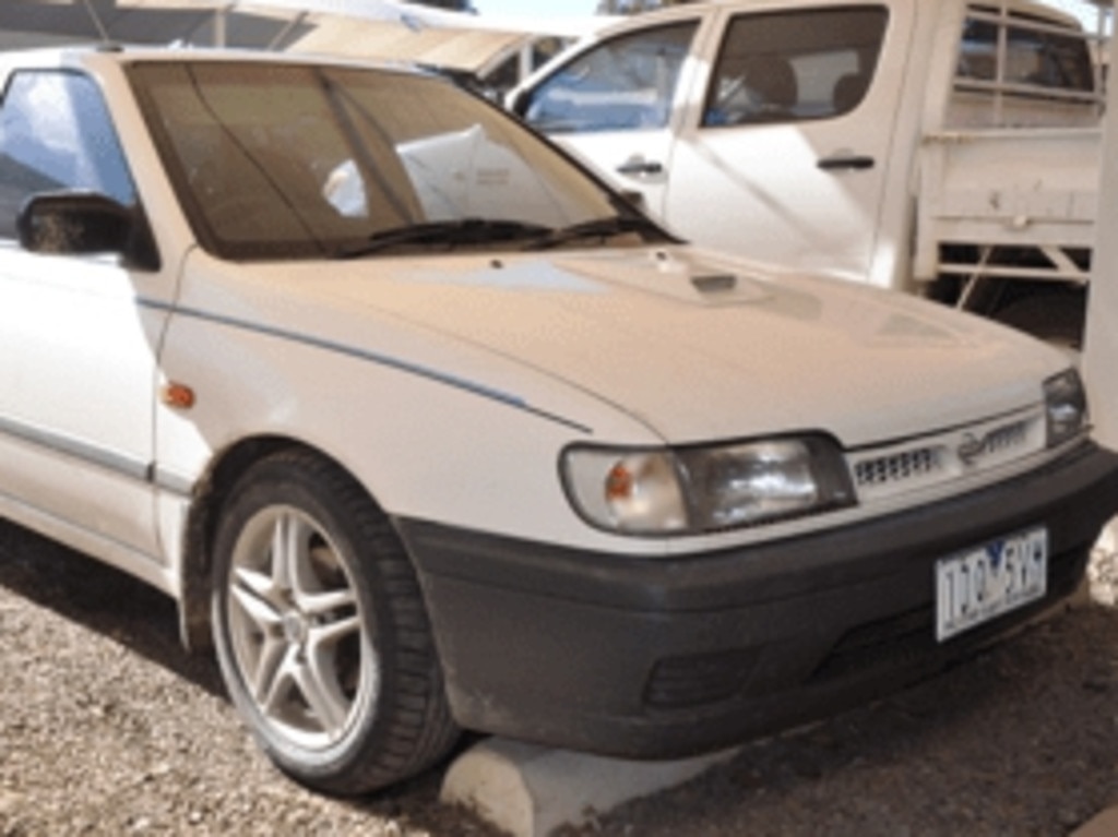 Police have released an image of Terrence’s white Nissan Pulsar.