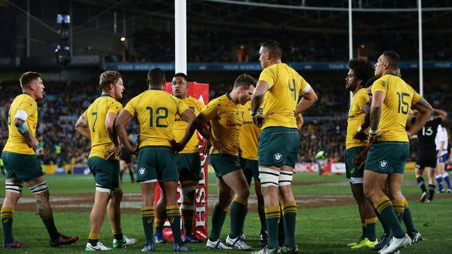 The Wallabies have dropped to fifth in the latest World Rugby standings.