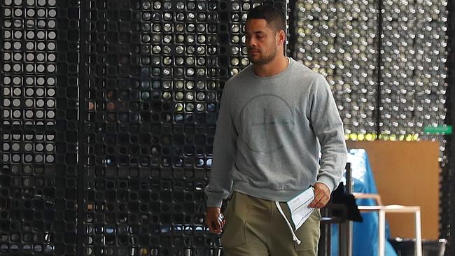 It appears the players are backing Hayne over the coach. (Chris Hyde/Getty Images)