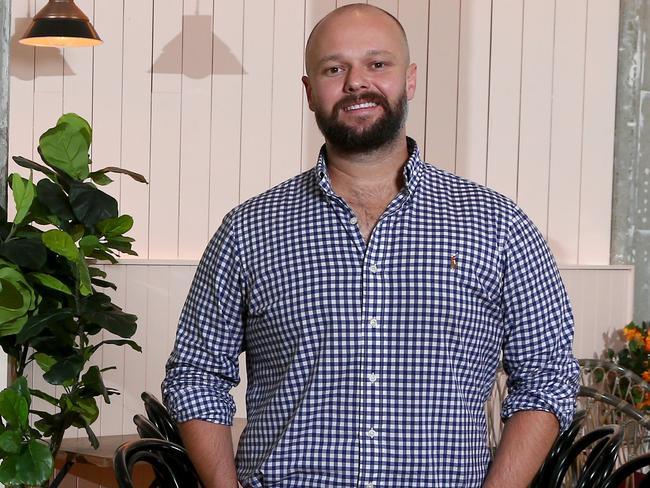 Mic Uebergang is the owner of Dalgety Public House Restaurant and Bar at Teneriffe which has undergone a revamp, Teneriffe Thursday 28th March 2019 Picture AAP/David Clark