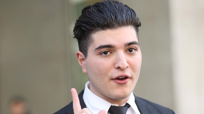 Drew Pavlou will learn today if his appeal against a University of Queensland suspension is successful. Picture: Annette Dew