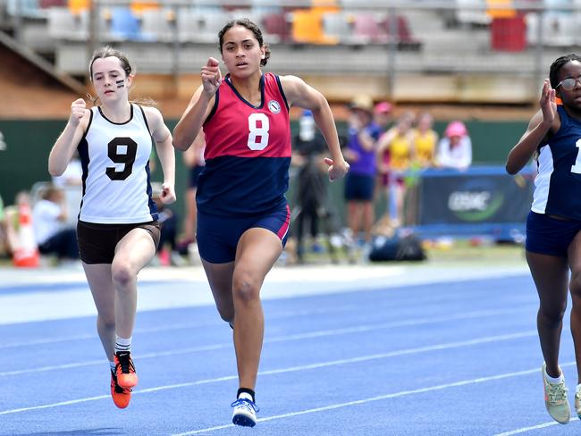 QGSSSA private schoolgirl track and field championship.Thursday September 15, 2022. Picture, John Gass