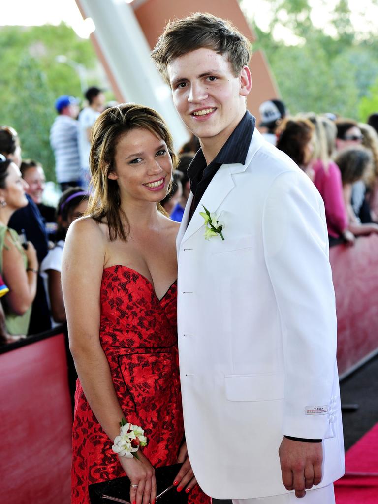 Zoe Lang and Christian O’Connor at the 2010 Centralian Senior College formal at the Alice Springs Convention Centre. Picture: NT NEWS